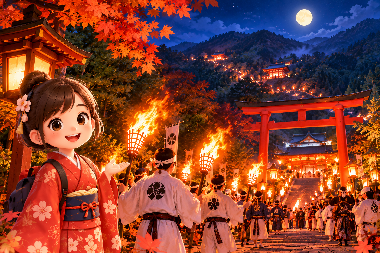 KURAMA NO HI MATSURI: LỄ HỘI LỬA KURAMA MANG SẮC MÀU THẦN BÍ
