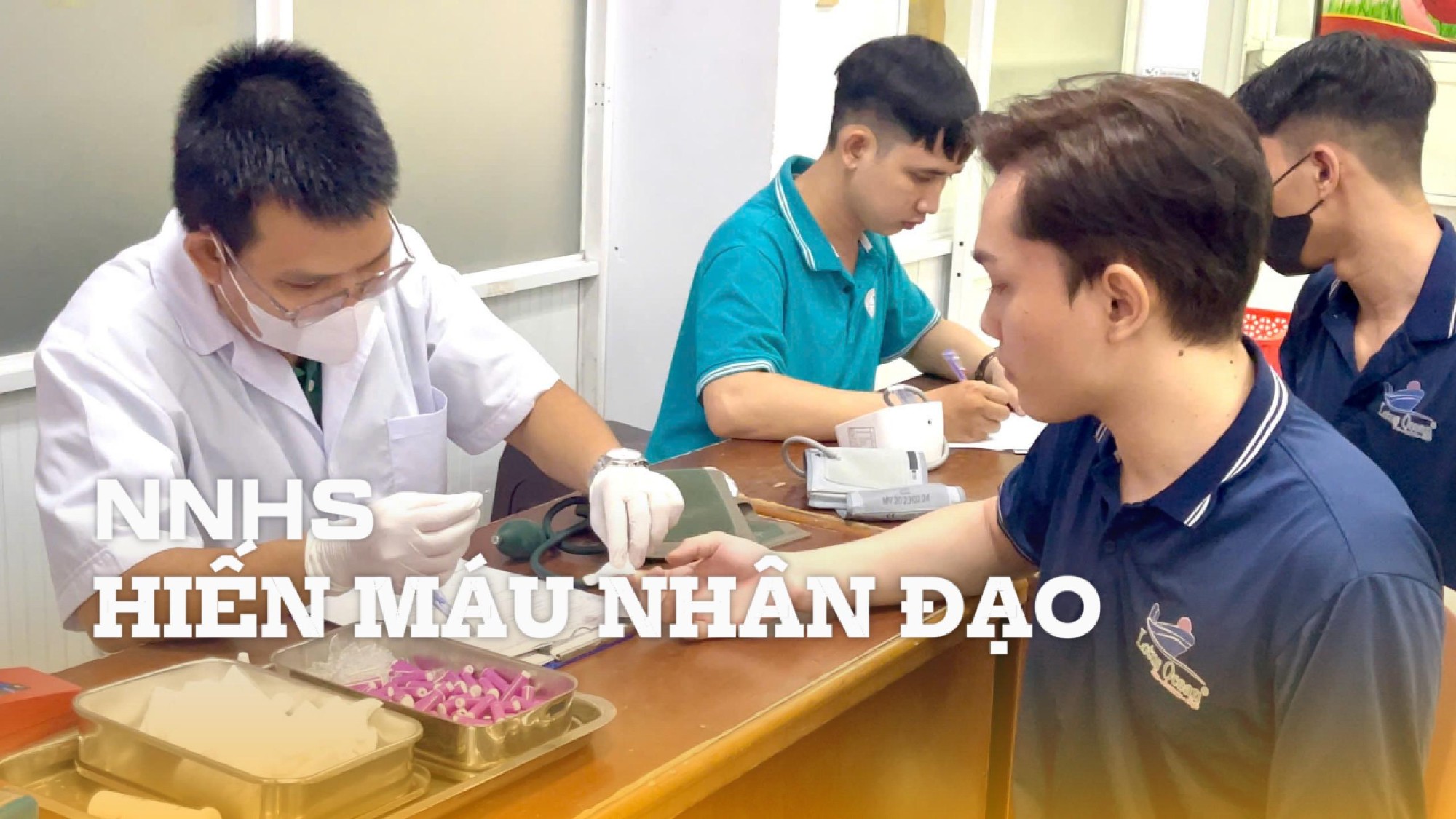 Học Viên Trường NNHS Tích Cực Tham Gia Hiến Máu Nhân Đạo