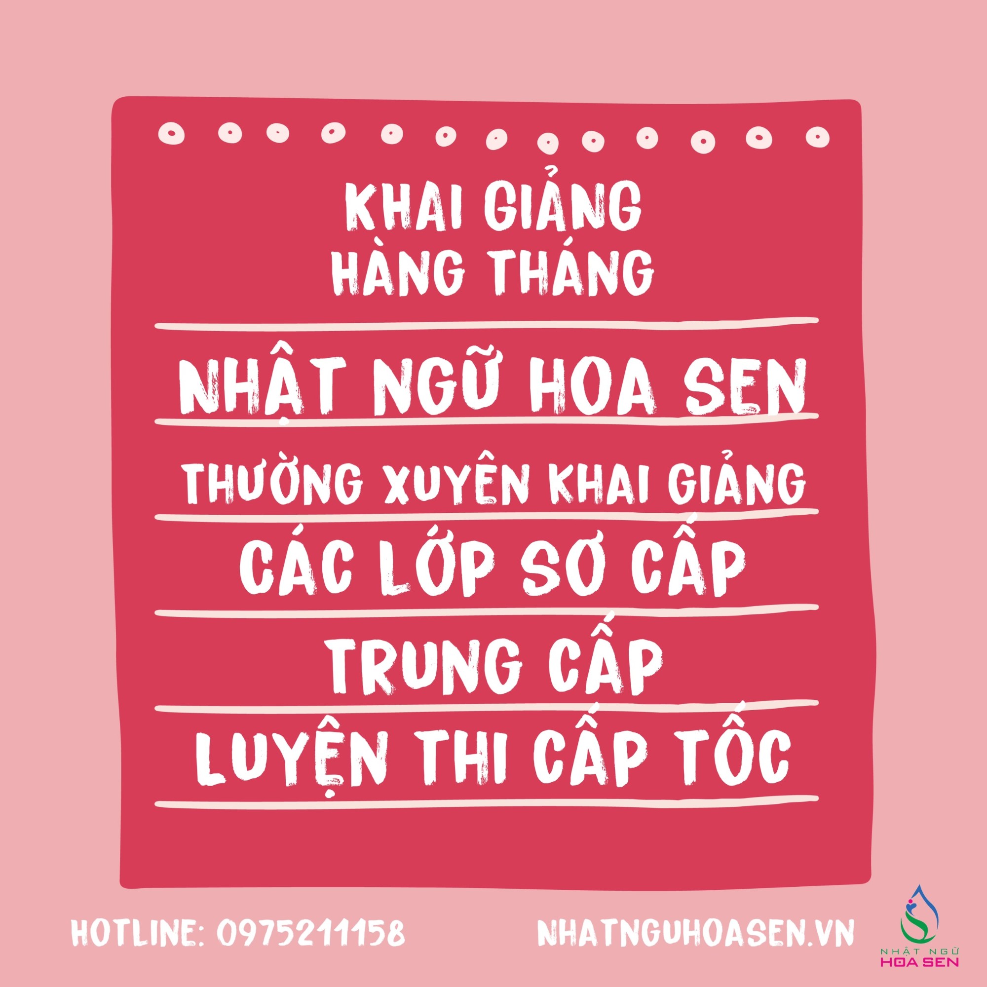 KHÓA HỌC HÀNG THÁNG